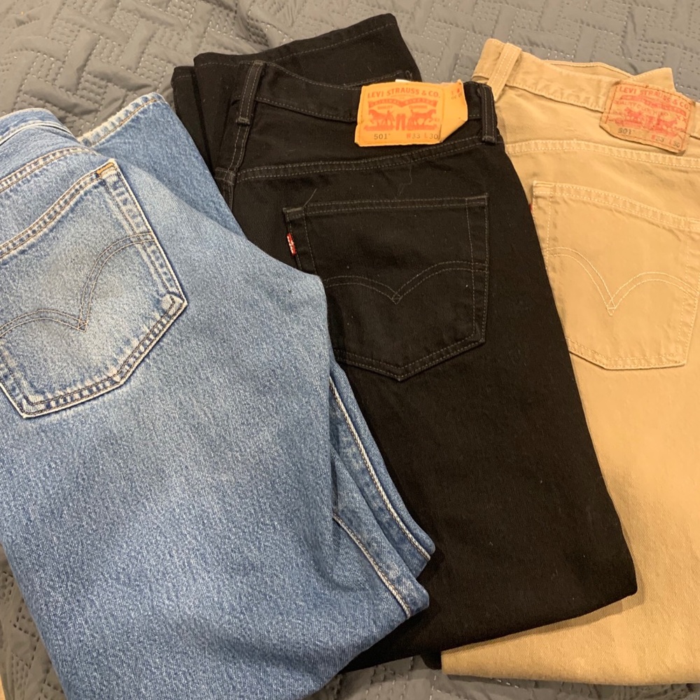 Levis straight jeans